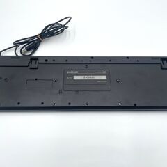 ◆ELECOM エレコム◆キーボード◆TK-FCM062◆ブラック◆有線 パソコン周辺機器◆スタンダードキーボード テンキー◆通電確認済み◆の画像