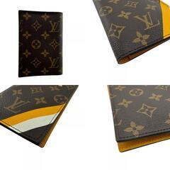 ルイヴィトン LOUIS VUITTON パスケース モノグラム クーヴェルテュールパスポール NM パスポートケース M64502 ブラウンの画像