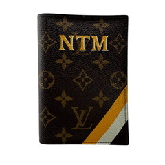 ルイヴィトン LOUIS VUITTON パスケース モノグラム クーヴェルテュールパスポール NM パスポートケース M64502 ブラウンの画像
