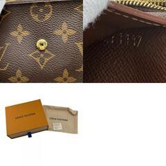ルイヴィトン LOUIS VUITTON 三つ折り財布 ポルトフォイユヴィクトリーヌ モノグラム M62472 ブラウンの画像