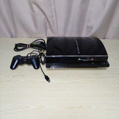 ★取り置き…【PS2対応＆1TB HDD】初期型PS3本体セット【ジャンク品扱いで】の画像