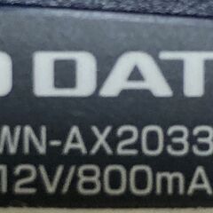 ★ I-O DATA WN-AX2033GR2/E Wi-Fiルーター★の画像