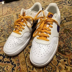 レアカラー　ナイキ NIKE コートビジョン ロー NBA DM1187 紫の画像
