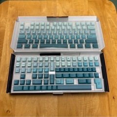 EPOMAKER AquaShift PBT キーキャップ 149 チェリープロファイル染料昇華キー メカニカルゲーミングキーボード用の画像