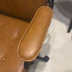 昇降式 オフィスチェア アームレスト付きの画像