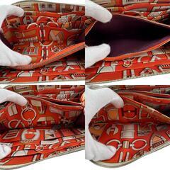 エルメス HERMES 長財布 アザップロングシルクイン ラウンドファスナー ホワイトの画像