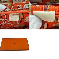 エルメス HERMES 長財布 アザップロングシルクイン ラウンドファスナー ホワイトの画像