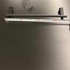 タオルバー　ブラック　ステンレススチールの画像