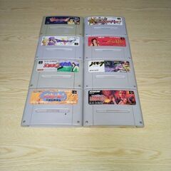 ★取り置き…スーパーファミコンソフト8本セット【天地を喰らう、魂斗羅スピリッツ、ノイギーア…】の画像