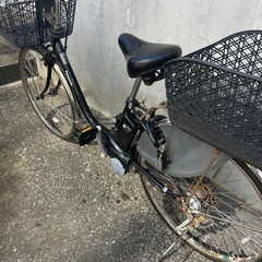 Panasonic ビビ　BD-ELD634B  電動自転車　ピュアブラック　バッテリーなしの画像