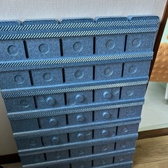 お風呂用踏み台と滑り止めマートの画像