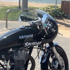 SR400　ペイトンプレイス　ハーフカウルの画像