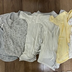新生児　短肌着　コンビ肌着　ベビー服　西松屋の画像