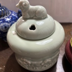香炉(九谷等)3点セットの画像