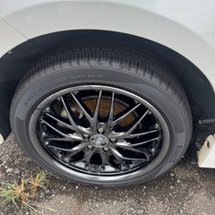 H24年式　プリウス　後期　S パールホワイト　ナビ　車検付の画像