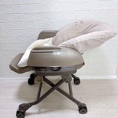 🉐　格安　［美品✨］　手洗い清掃済　combi ネムリラ FF 手動　ベビーラック　の画像