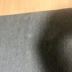 オットマン（ジーンズ生地風）の画像