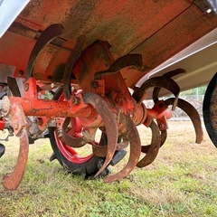 ⭐️動作確認　整備済み　一発始動　美車　クボタ　大型耕運機　TG750 歩行型トラクター　セル付き　YUASAバッテリー　新品交換　取扱説明書⭐️の画像