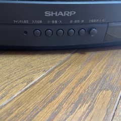 SHARP製 小型ブラウン管テレビ「14C-L10」の画像