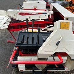 ヤンマー ハーベスター　脱穀機　PKG7 8馬力　コンバイン　カッター　米　麦　稲刈り　クローラー　ハーベスタ　宮崎　農機具　簡易始動動画ありの画像