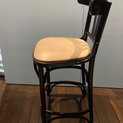 【期間限定】アンティーク風ハイチェア8脚
セットの画像