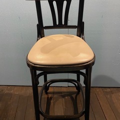 【期間限定】アンティーク風ハイチェア8脚
セットの画像