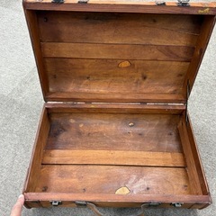 木製　ハンドバック？の画像