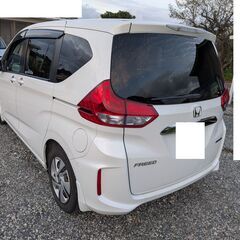 福岡発,29年式フリードハイブリッド,ホンダセンシング,ローン可,車検満タン渡,両側電動,スマートキー,大阪南港2.9万円,東京有明港3.9万円の画像