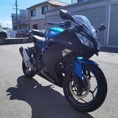 試乗可能　ニンジャ250　Ninja250　前後タイヤ新品　自賠責あり　41000KM　整備済　フォークシール、エンジンオイル交換済　詳細写真、始動動画ありの画像