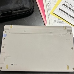 CASIO EX-word 電子辞書 ホワイト 取扱説明書付きの画像