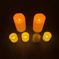 ろうそく型ライト　間接照明　まとめての画像