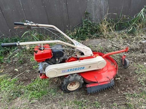 決まりました11月9日引き取りサンエース 自走草刈機 SRD600B中古品