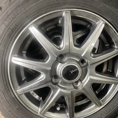 8部山！ダンロップウインターマックス【155/65R13】の画像