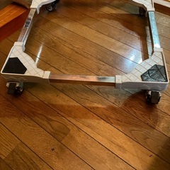 洗濯機を持ち運び出来るカートの画像