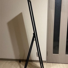【美品】スリム型スタンドミラーの画像