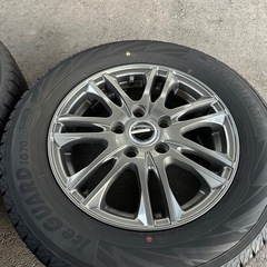 2024年製YOKOHAMA ice GUARD IG70 スタッドレス タイヤホイールセット　195/65R15の画像