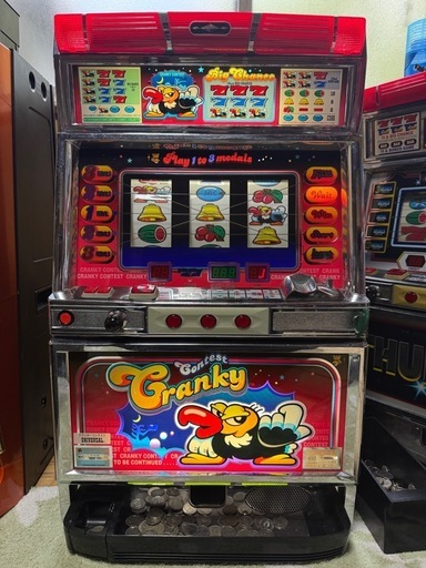 美品　パチスロ　クランキーコンテスト　不要機付き　値下げ可