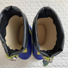 【新品未使用】　男の子用長靴　15cmの画像