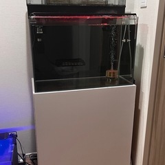 600水槽、上部フィルター(3段 仕様)、水槽台、3点セット！の画像