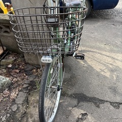 電動アシスト自転車BRIDGESTONEグリーン　中古！　　48500円の画像