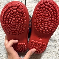 新品カーズのあったかブーツの画像