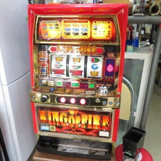 希少台 4号機 キングオブファイア 使用 スロット機│江別市のリサイクルショップドロップ