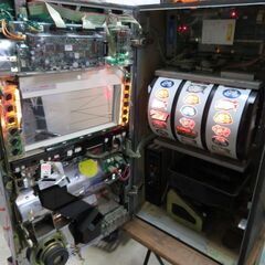 パチスロ台 4号機  スーパーピカゴロウR コイン使用 スロット機│江別市のリサイクルショップドロップの画像