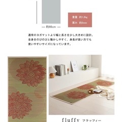 イケヒコ　畳ヨガ　ヨガマット　い草の画像