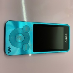 SONYウオークマンNW-S14ブルーの画像