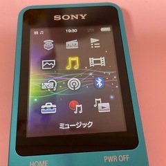 SONYウオークマンNW-S14ブルーの画像