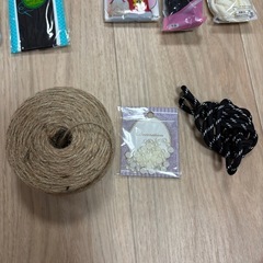 手芸　ひも　麻ひも　の画像