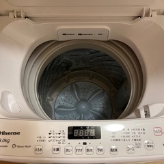 洗濯機　Hisense 　8.0kgの画像