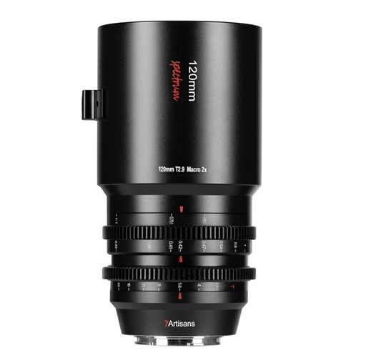 7Artisans 120mm T2.9 Macro 2xレンズ