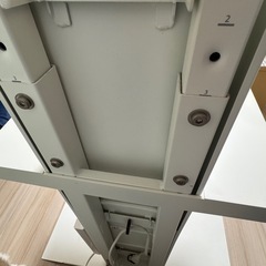 WALL 壁寄せスタンド　ハイタイプ　ホワイトの画像